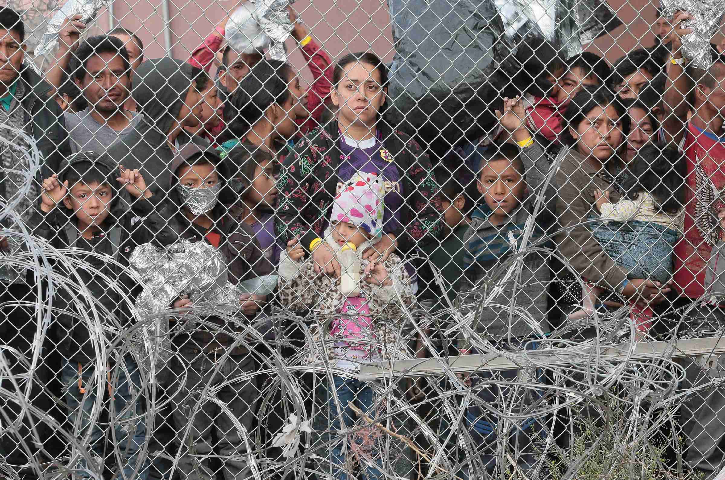Migrants Detained in El Passo, Texas